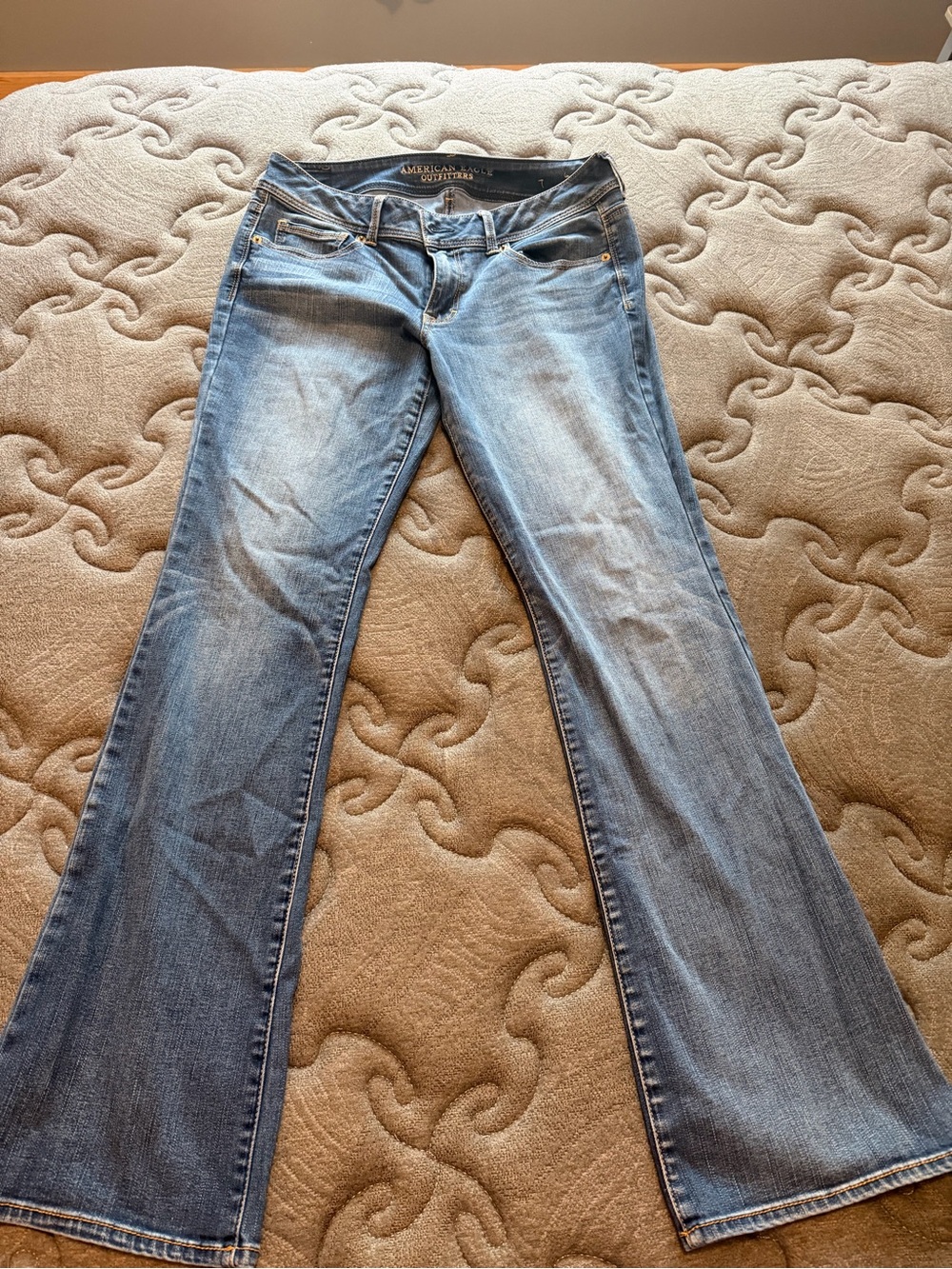 American Eagle Outfitters Light Blue Flare Jeans